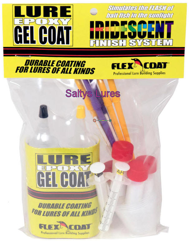 Flex Coat Irridescent Lure Gel Coat Kit